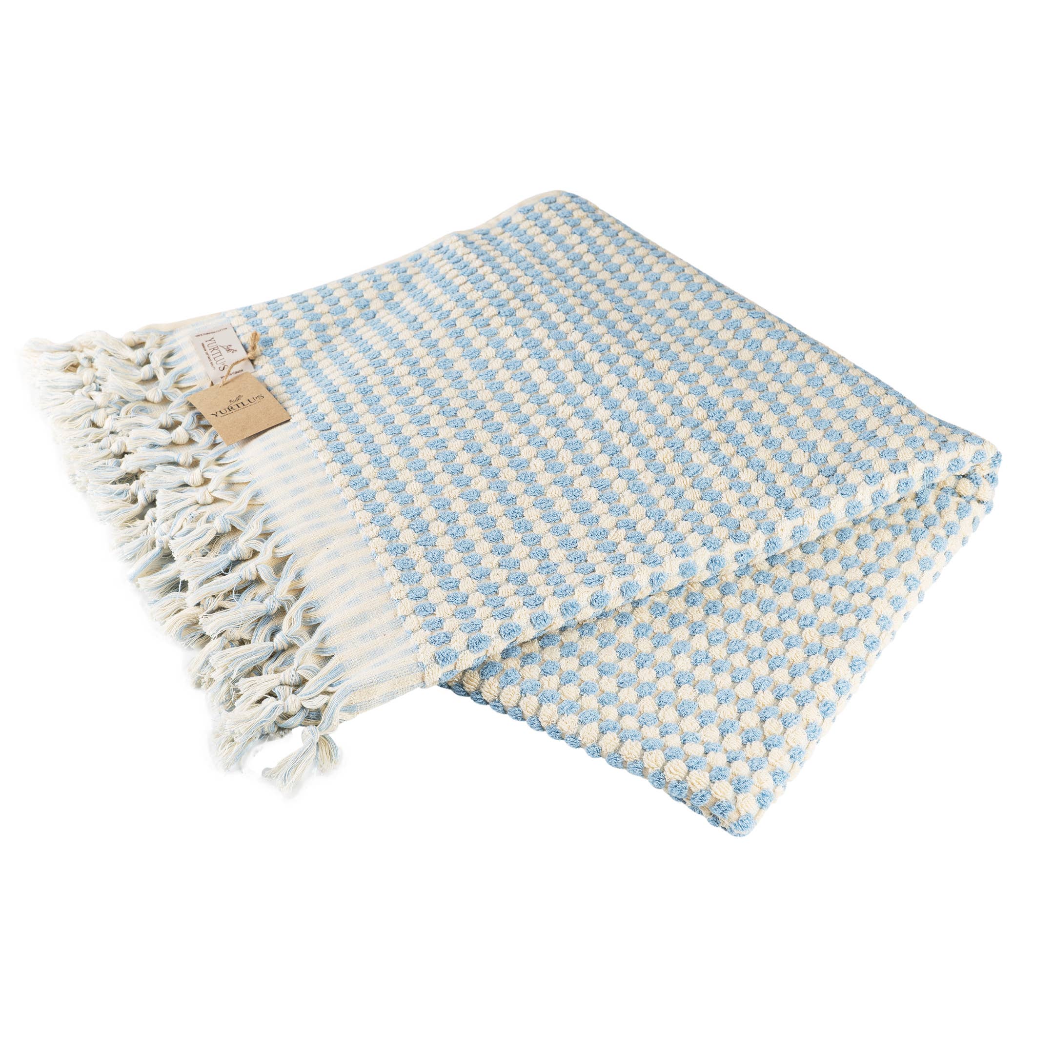 YURTLUS - Wholesale Bath Towel - Pompom Bubble Turkish Cotton Towel for Bath Beach Boutique7