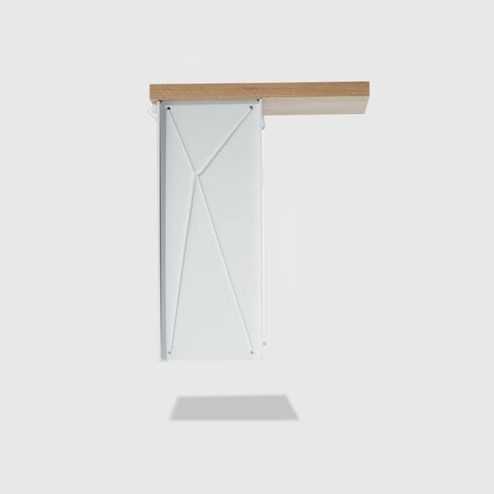 White birdhouse foldable minimal clean design black/white for wholesale on Faire2