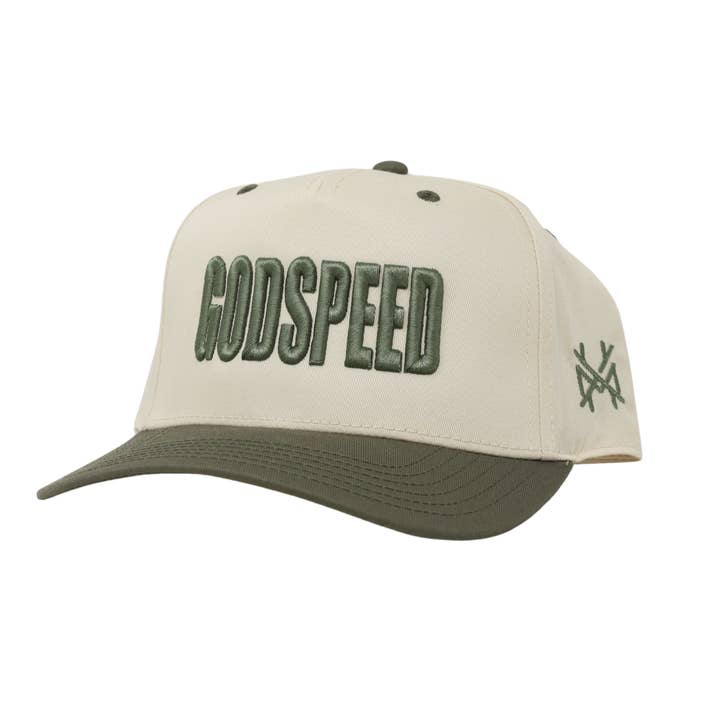 Godspeed Trucker Hat for wholesale by The Mad Hatter Co
