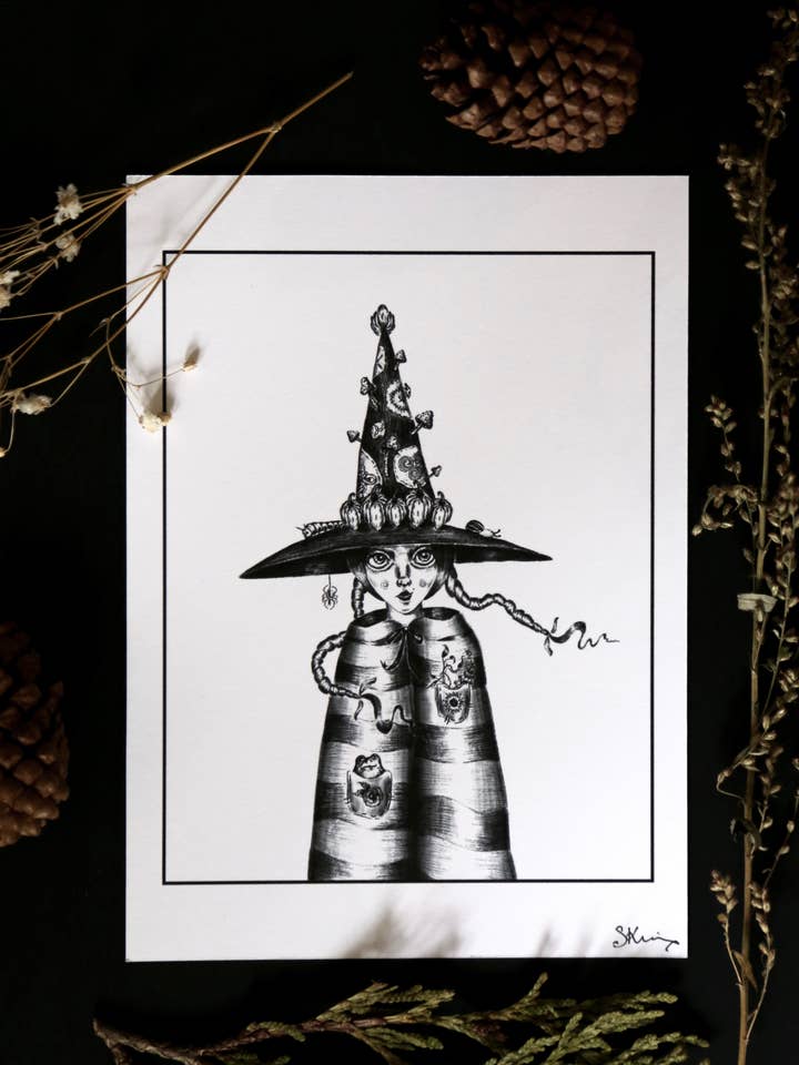 Impresión de bruja jardín para venta al por mayor de ScreamPrintShop