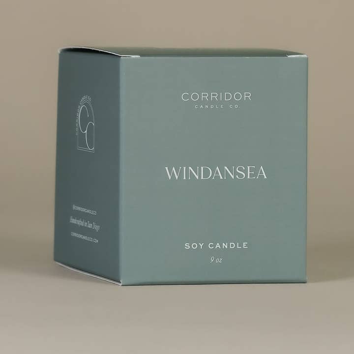 Corridor Candle Co. - Wholesale Jar/Filled Candle - Windansea Soy Candle2