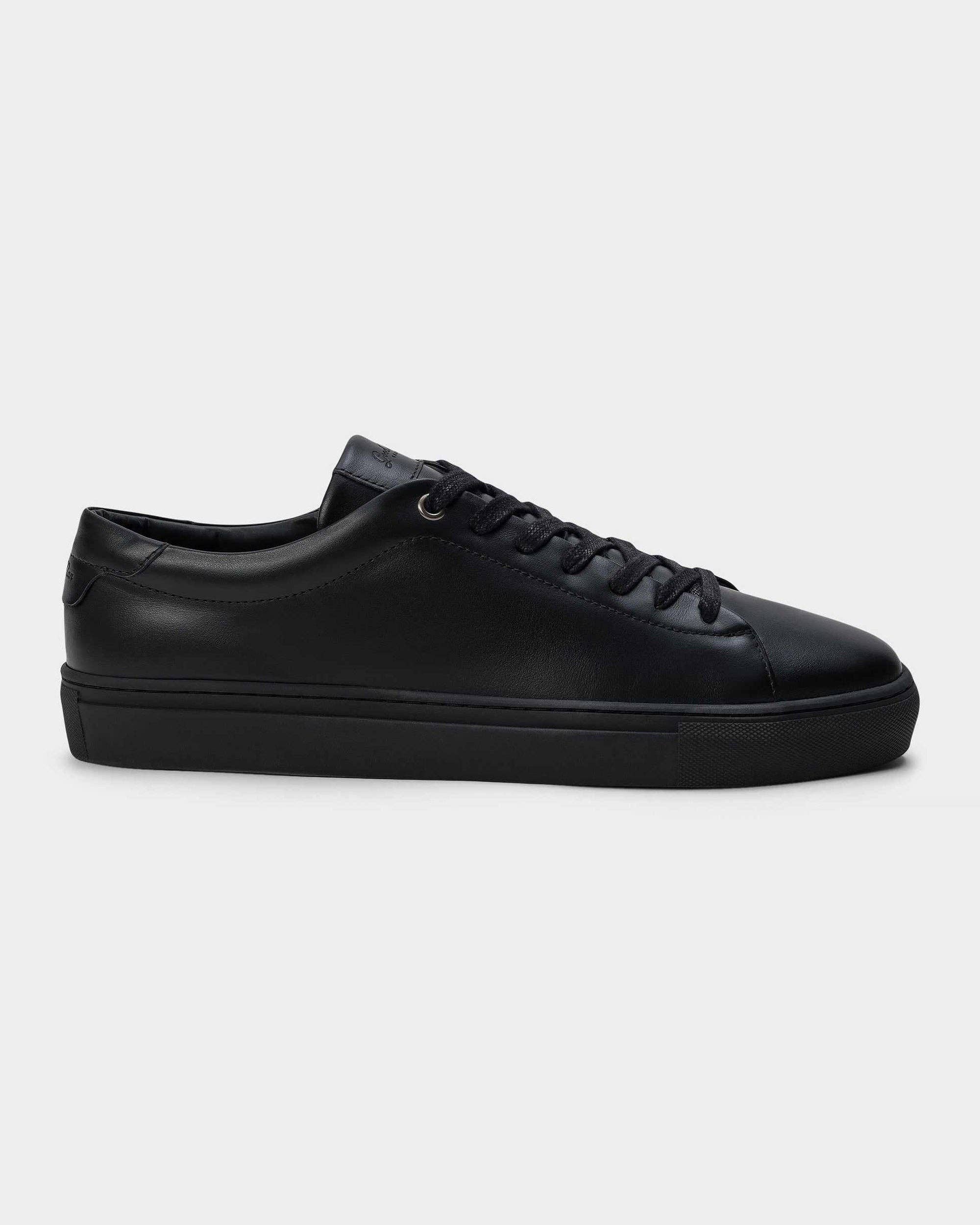 The Good Man Brand - Wholesale Lifestyle Sneakers - Men's - Edge Lo-Top Sneaker: Mono | Responsible Nappa Leather5