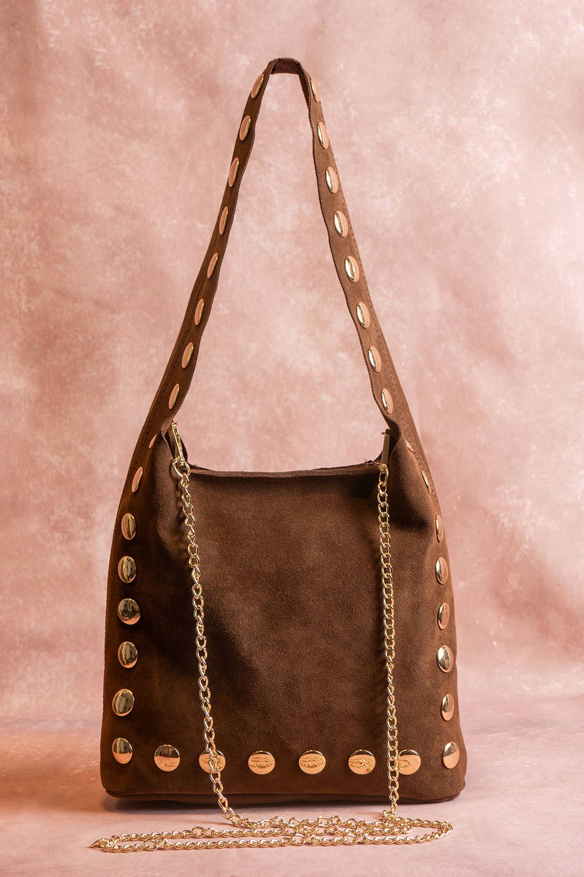 Cherry Paris - Wholesale Shoulder Bag - Women's - ALEXANE SUEDE Bag - 419316