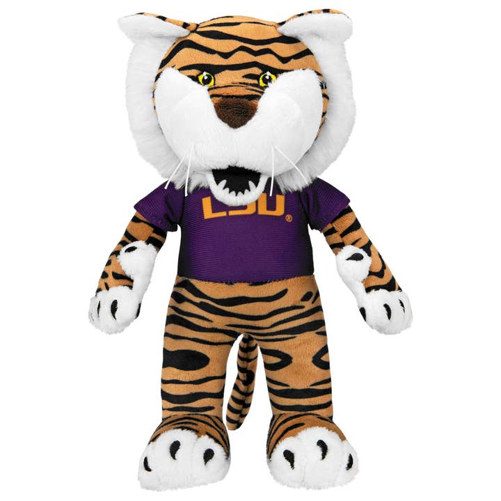 Bleacher Creatures LSU Mike the Tiger 10" Mascot Plush for wholesale by Uncanny Brands