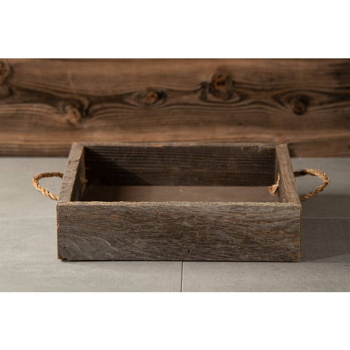 Love Reclaimed - Wholesale Decorative Tray - Rustic Farmhouse Reclaimed Wood Tray1