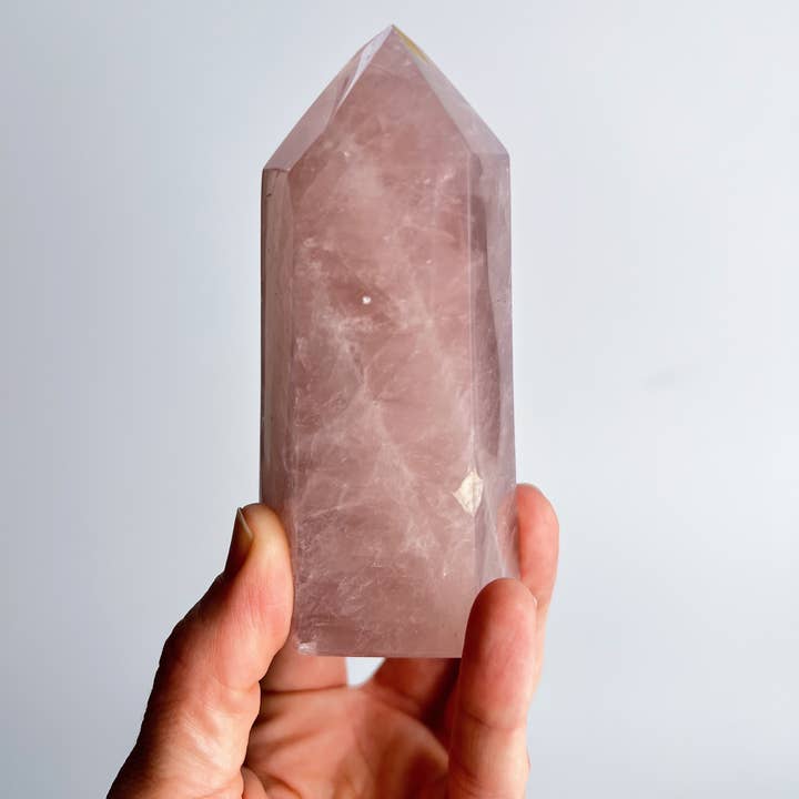 Terra Dawn Minerals - Wholesale Spiritual Stone/Crystal - Rose Quartz Crystal Tower Points Large