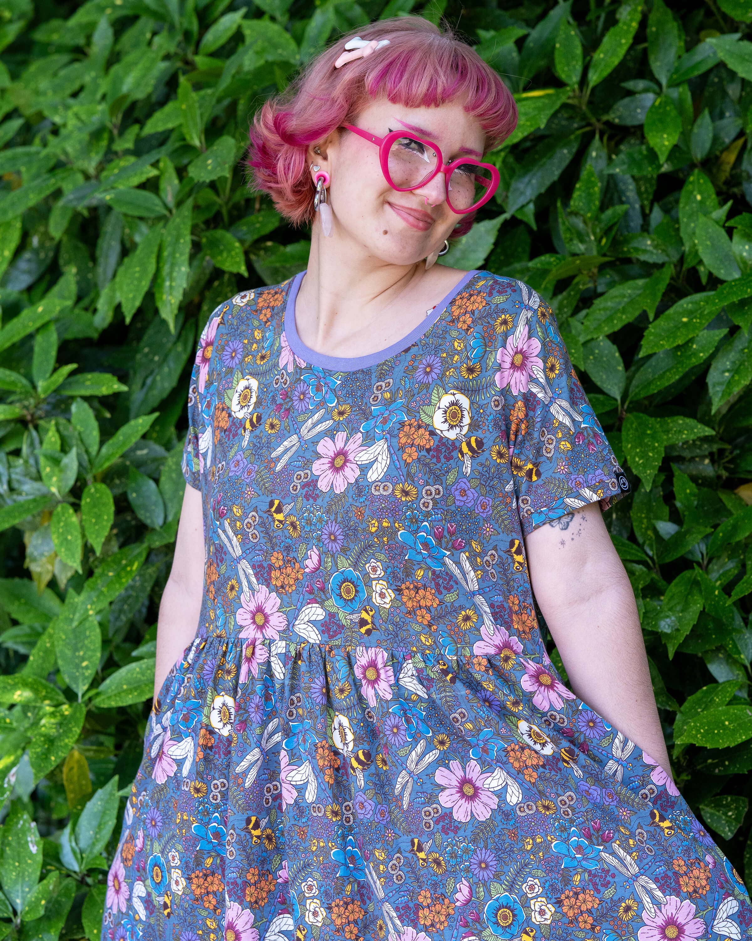 Rebel Romance - Wholesale Dress - Women's - Rebel Romance Cottagecore Stretch Smock Dress18