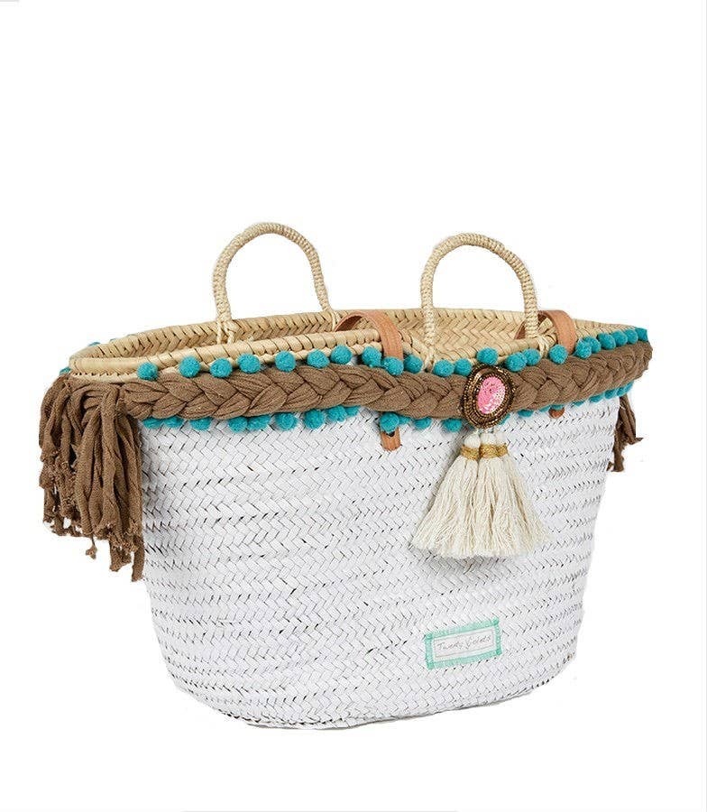 Twenty Violets - Vente Sac de plage - Couffin moyen grand S'Agaro - 53 x 30 cm3