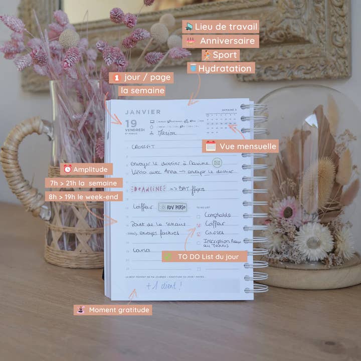 Women Warriors – wholesale Planerare – Never Give Up 360 - Golden Bird daglig planeringskalender3