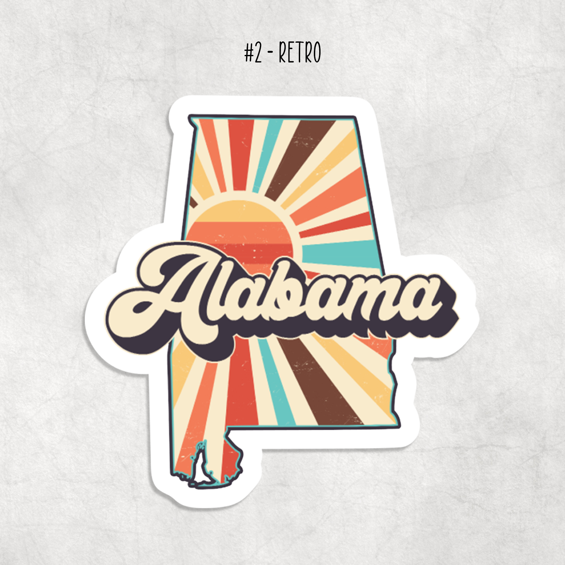 Expression Design Co – wholesale Sticker – Alabama Stickers2