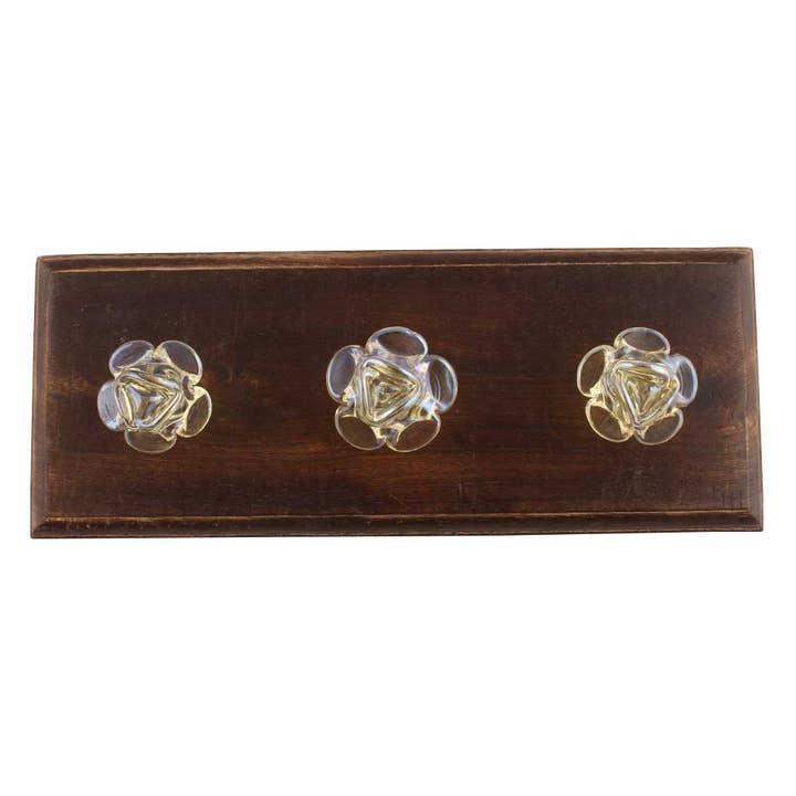 Llavero único para colgar en forma de rosa para pared, 12 unidades para venta al por mayor de Daana Paani LLC