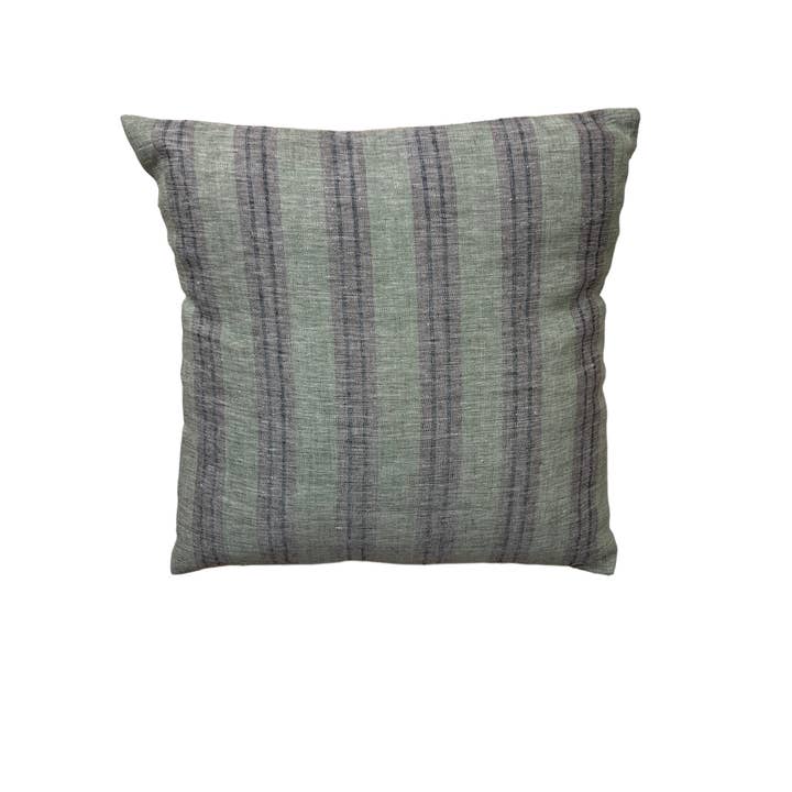 Asia West – Großhandel Zierkissen – Kissen-Kollektion aus Leinen, Granite & Sage, 45,7 x 45,7 cm 4