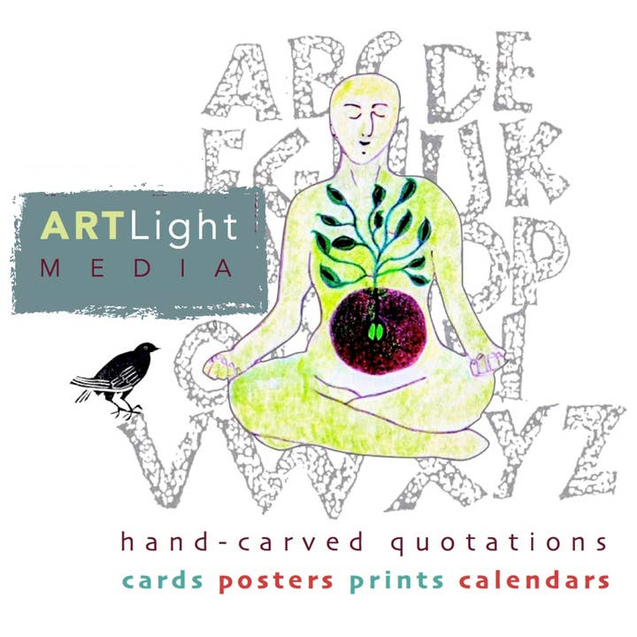 ArtLight Media - Wholesale Everyday Greeting Card - Card B006 Be Peace -- Thich Nhat Hanh6