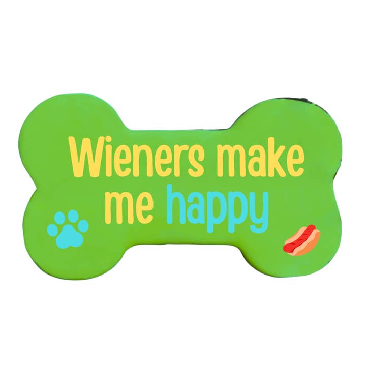 Happy Wieners Bone (12/Case) for wholesale by Snaks 5th Avenchew