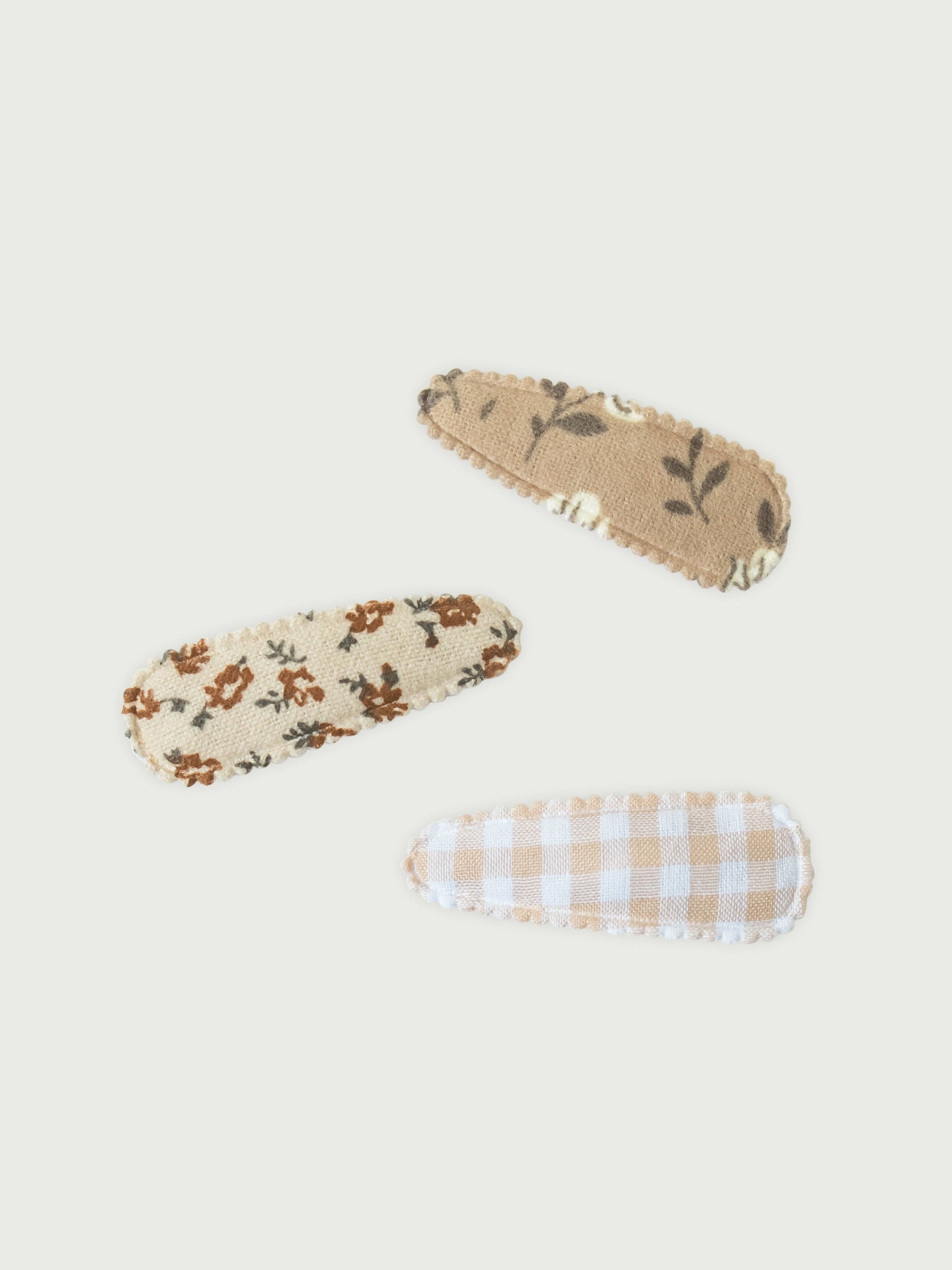 Colored Organics - Wholesale Hair Accessories Set - Kids - 3-Pack Hair Clip Set1