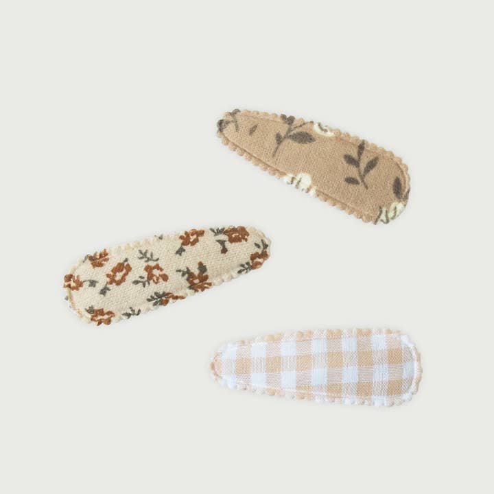 Colored Organics - Wholesale Hair Accessories Set - Kids - 3-Pack Hair Clip Set1