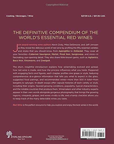 Hachette Book Group - Wholesale Mixology & Beverage - Red Wine: The Comprehensive Guide to the 50 Essential Styles1