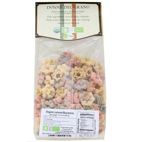 M5 Corporation - Wholesale Pasta - Organic Snowdrop (Bucaneve) Colored Pasta - 17.6oz (500gm)2