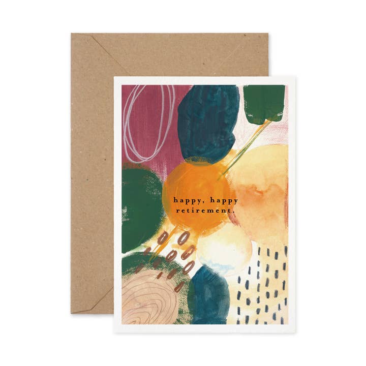 Happy Retirement Card voor wholesale door Paper Parade Stationers