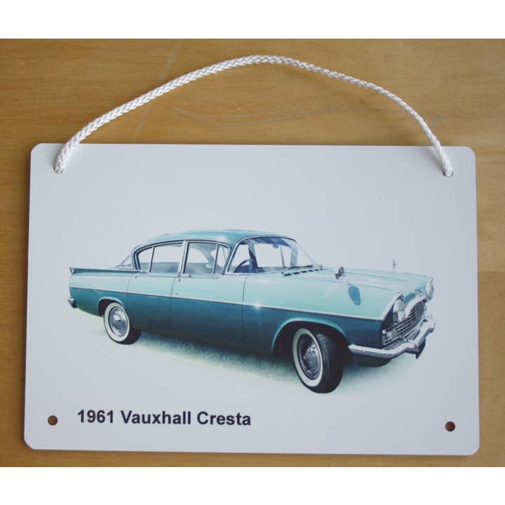 Vauxhall Cresta PA 1961 - Metal Plaque (A6, A5 or 20x30cm) for wholesale by Witherden's Workshop