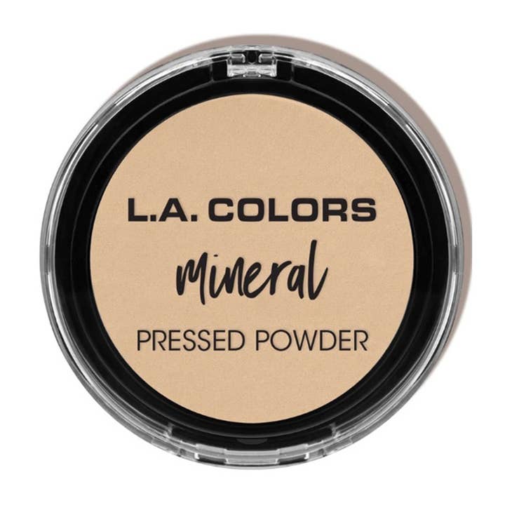 PINEAPPLE Beauty – Engroshandel Makeup setting spray/pudder – LA Colors CMP371 Mineralpresset Pulver Lys Elfenben - 3stk