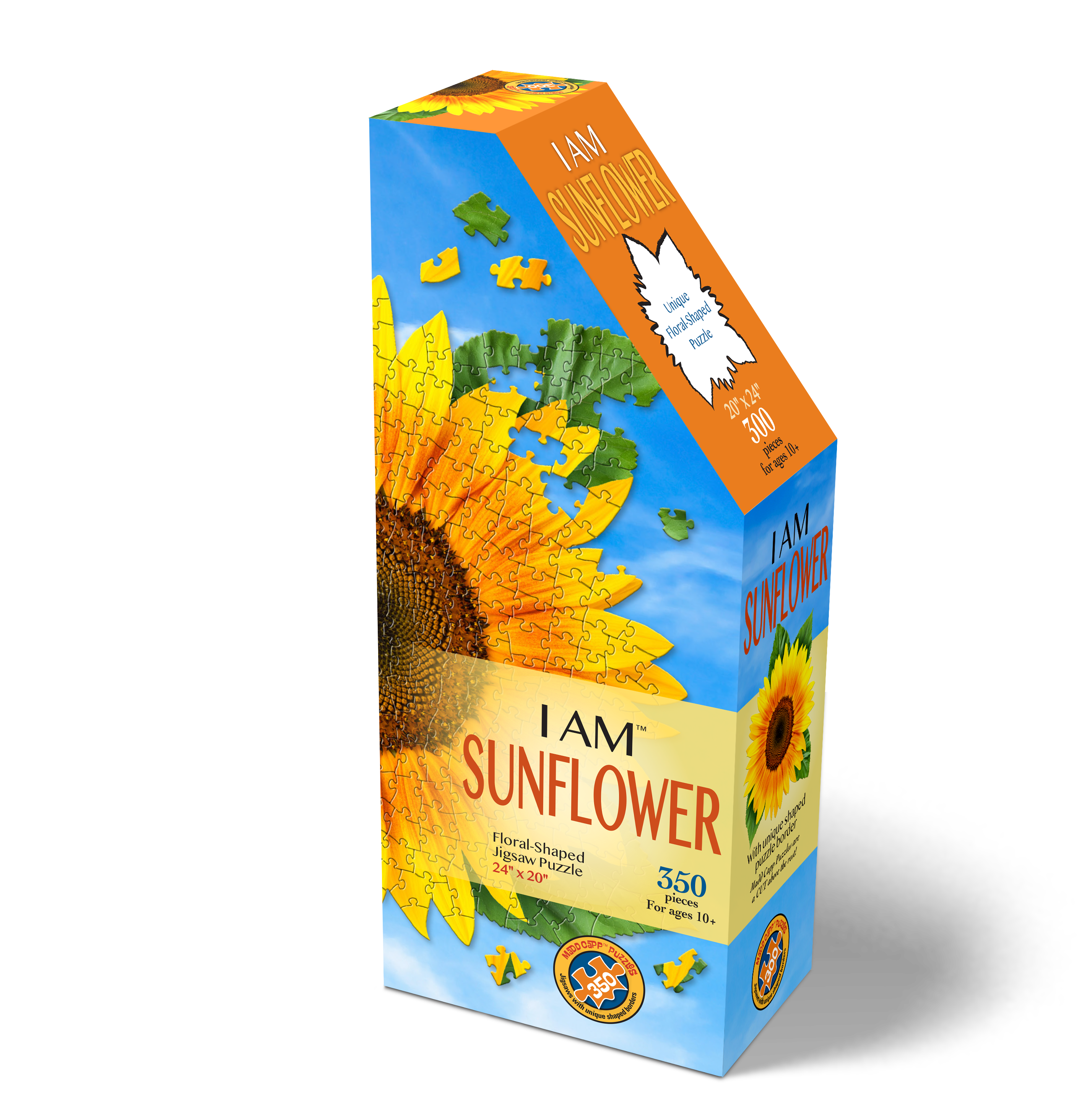 Madd Capp Games & Puzzles - Wholesale Puzzle - Adult - I AM SUNFLOWER 350 piece jigsaw puzzle - gift2