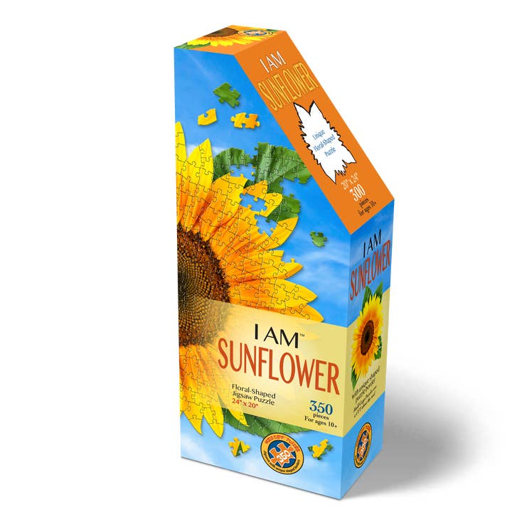 Madd Capp Games & Puzzles - Wholesale Puzzle - Adult - I AM SUNFLOWER 350 piece jigsaw puzzle - gift2