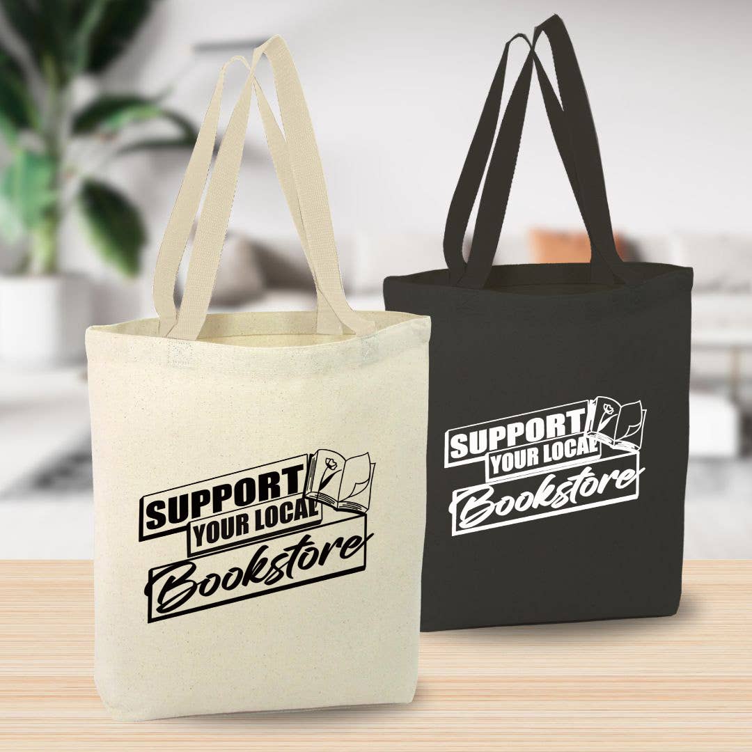 Anna B. Shop - Wholesale Tote Bag - Unisex - Support Local Bookstore Canvas Tote Bag, Book, Custom Bag3