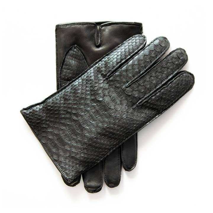 Men's Python Leather Dress Glove for wholesale by Profligate