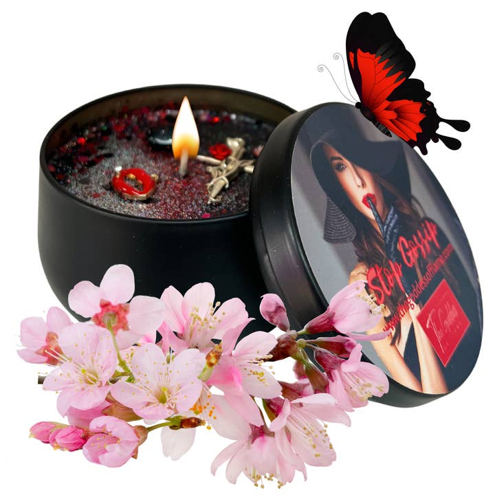 Vela de feitiço Stop Gossip Magic por atacado de The Goddess of Flame