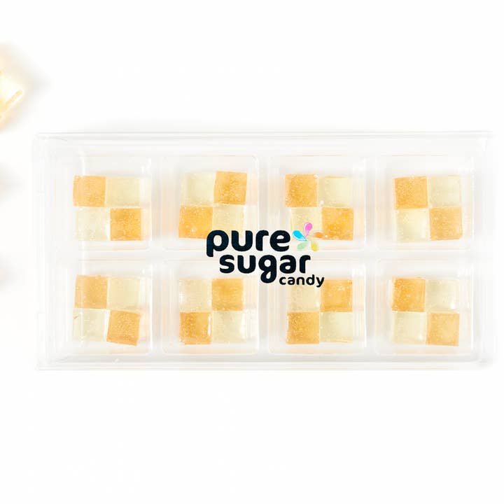 Tarte à la pêche - Cubes de bonbons durs pour la vente par Pure Sugar Candy