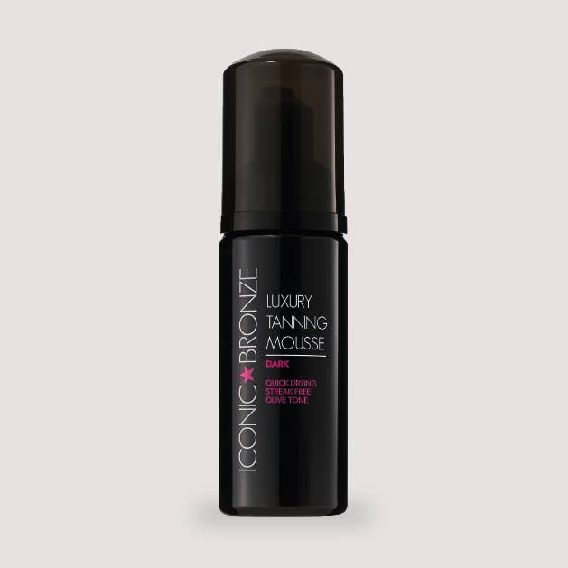 Mousse de bronzeamento escuro de luxo tamanho viagem 50ml por atacado de Iconic Bronze Ltd