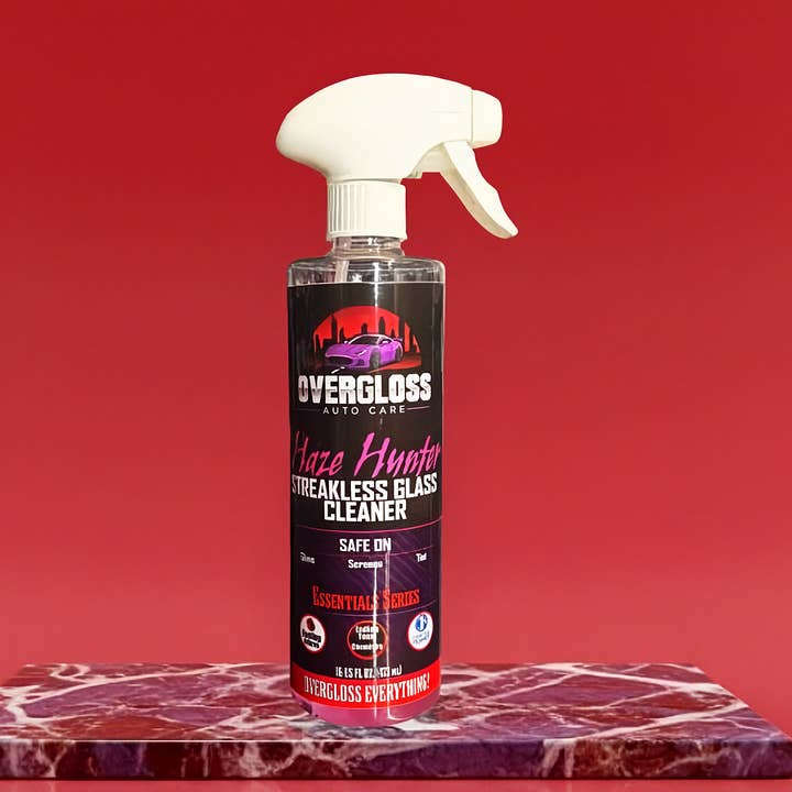 OverGloss Haze Hunter Streakless Glass Cleaner for wholesale by OverGloss Auto Care