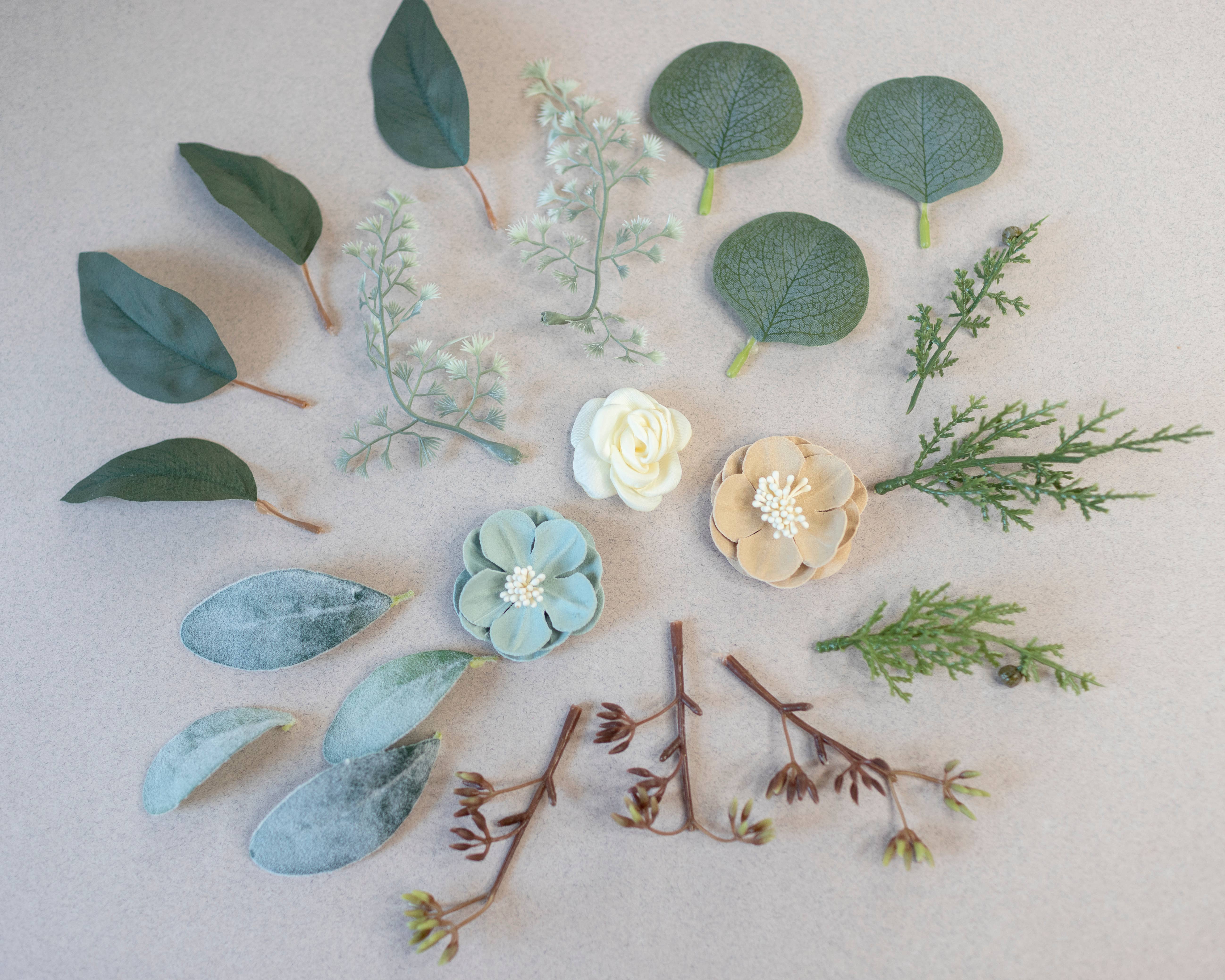 Indy Supply Co - Wholesale Artificial Flowers - Loose Faux Greenery and Flowers Table Decor Styling Pieces7