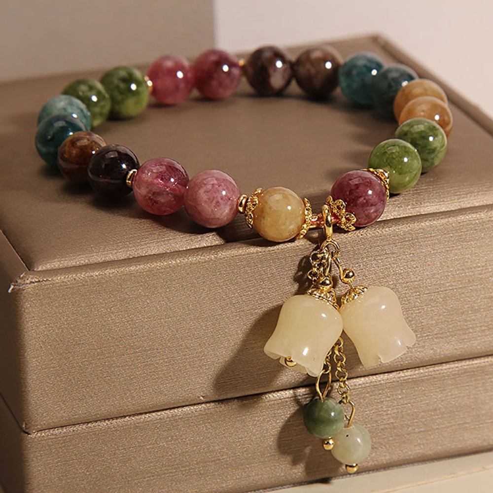 Ashlen - Wholesale Beaded Bracelet - NATURAL STONES BRACELET (ADJUSTABLE)0