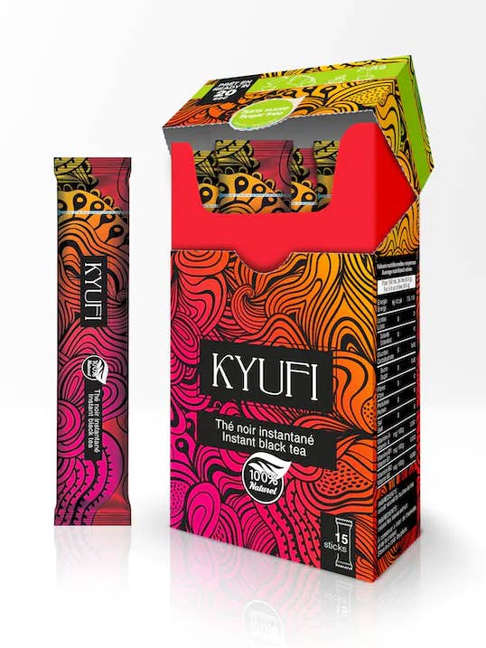 Tè nero istantaneo senza zucchero per la vendita all'ingrosso da parte di Kyufi