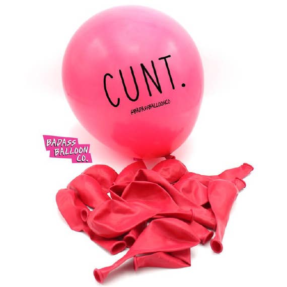 Badass Balloon Co. - Wholesale Balloon - Cunt Balloon