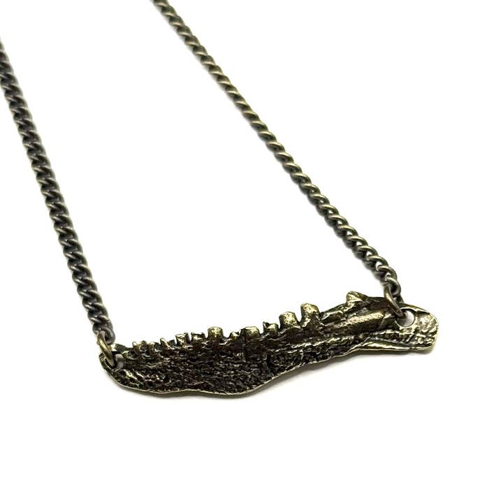 Coleção de Fundição Orgânica - Mandíbula Fossilizada de Bowfin por atacado de Crunchy Diva Designs