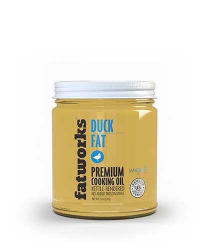 Fatworks - Wholesale Cooking Oil - Cage Free Duck Fat 7.5 OZ