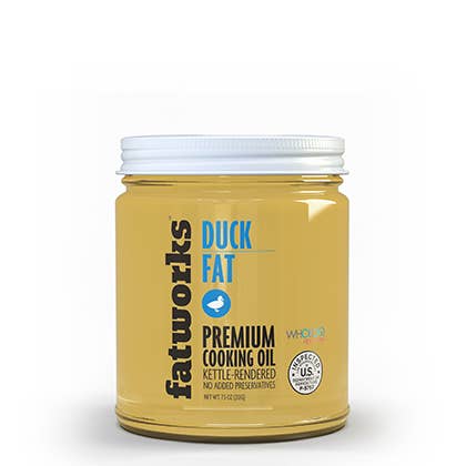 Fatworks - Wholesale Cooking Oil - Cage Free Duck Fat 7.5 OZ