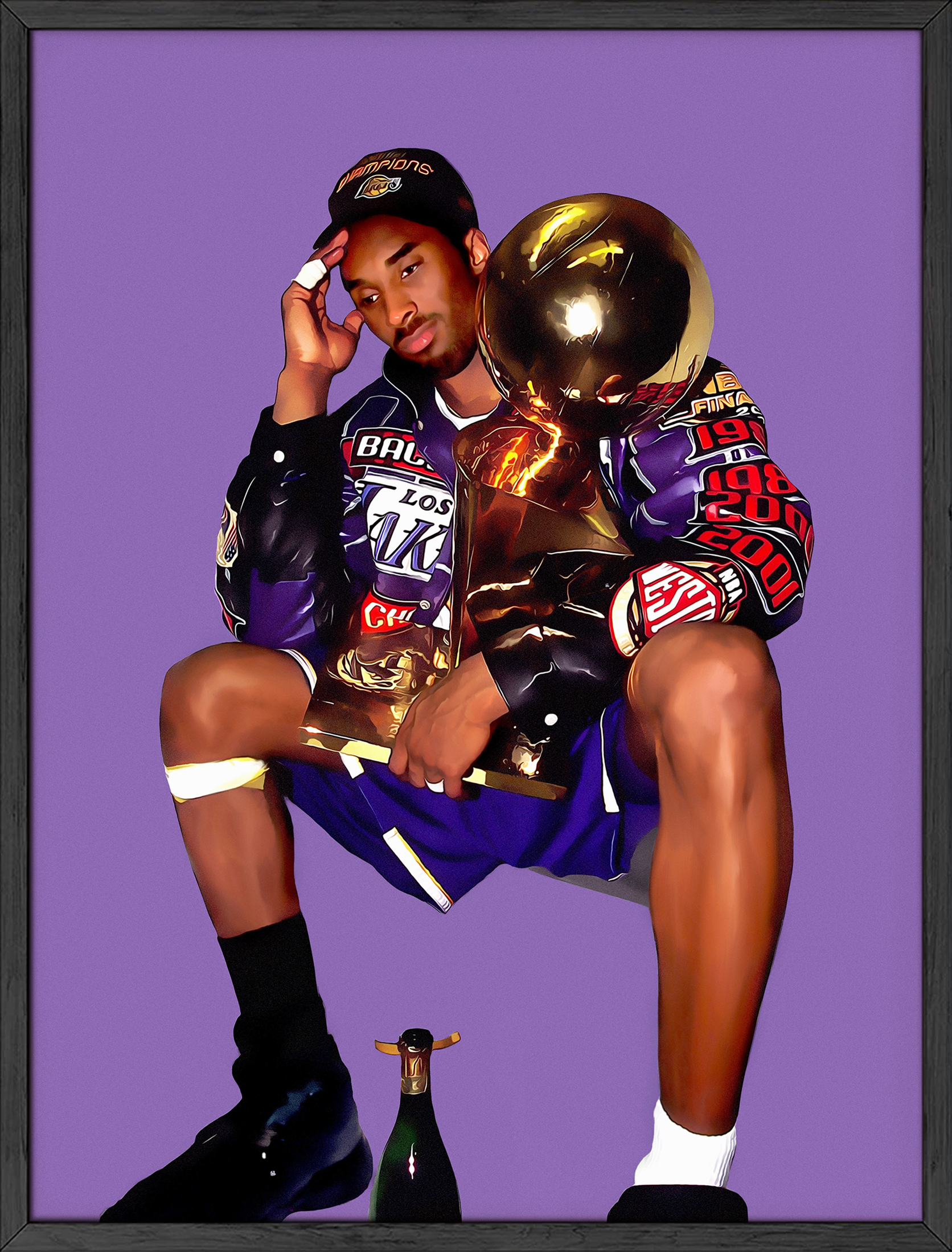 Haus and Hues - Wholesale Art Print - Kobe Bryant0