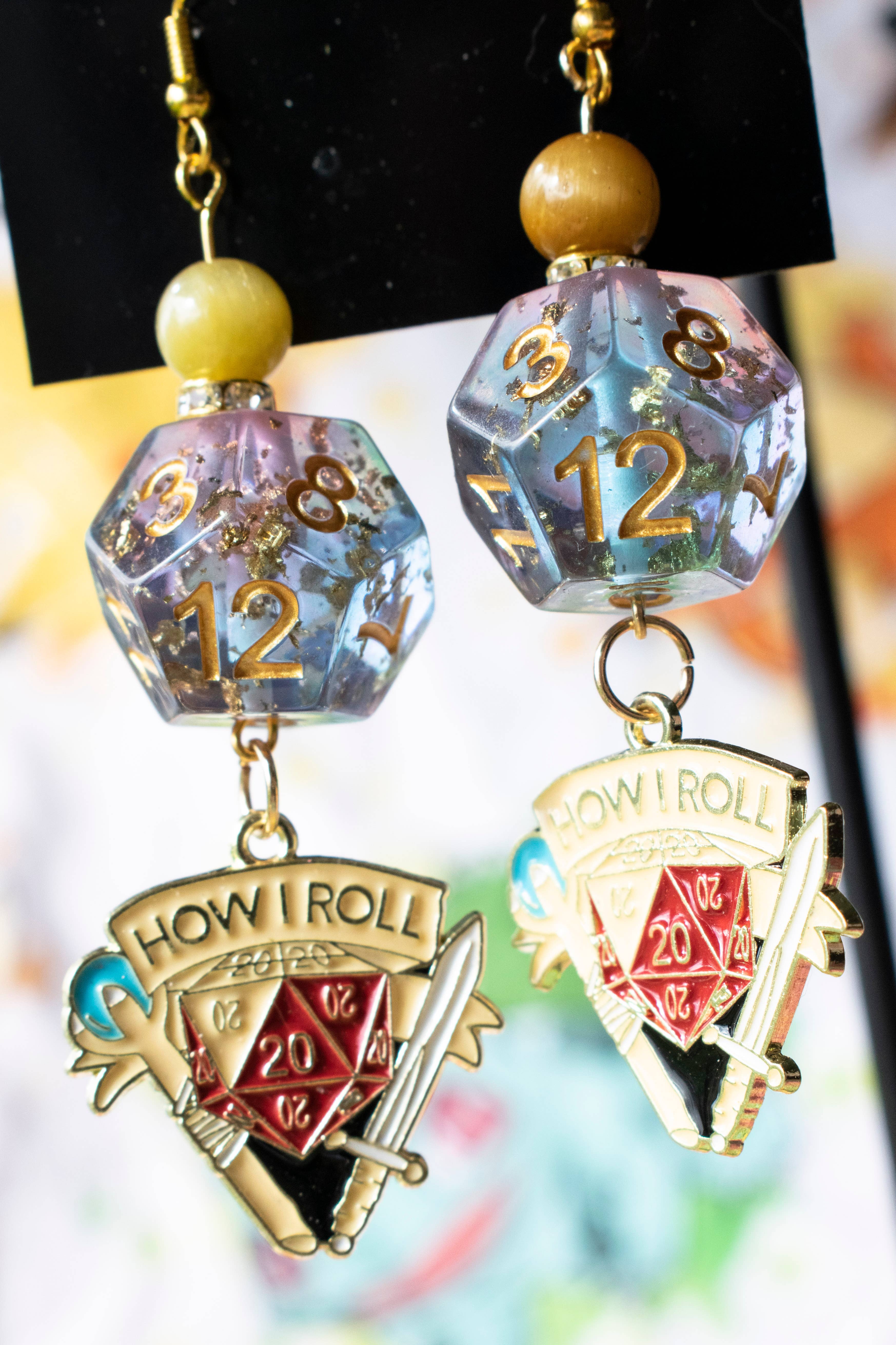 Melody's Menageries (Critical Crystals) - Wholesale Jewelry Set - Dice earring wholesale box3