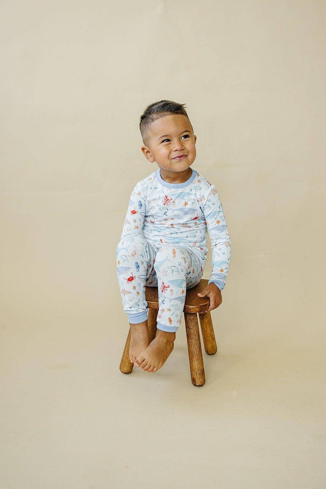 Little Joy Co. - Wholesale Sleepwear Set - Kids - Coastal Cutie 2pc Modal Pajamas4