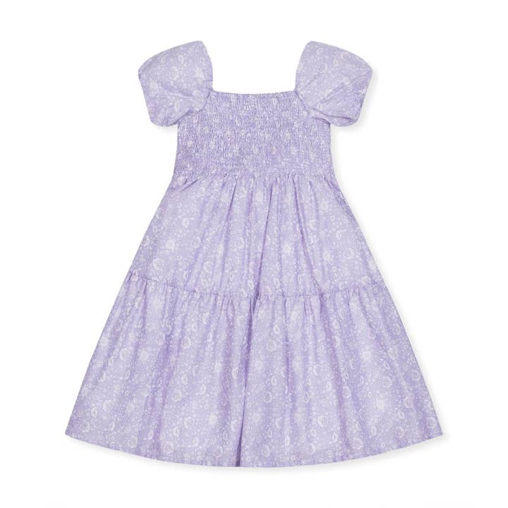 Smocked Bubble Sleeve Dress - Baby for wholesale by Hope and Henry