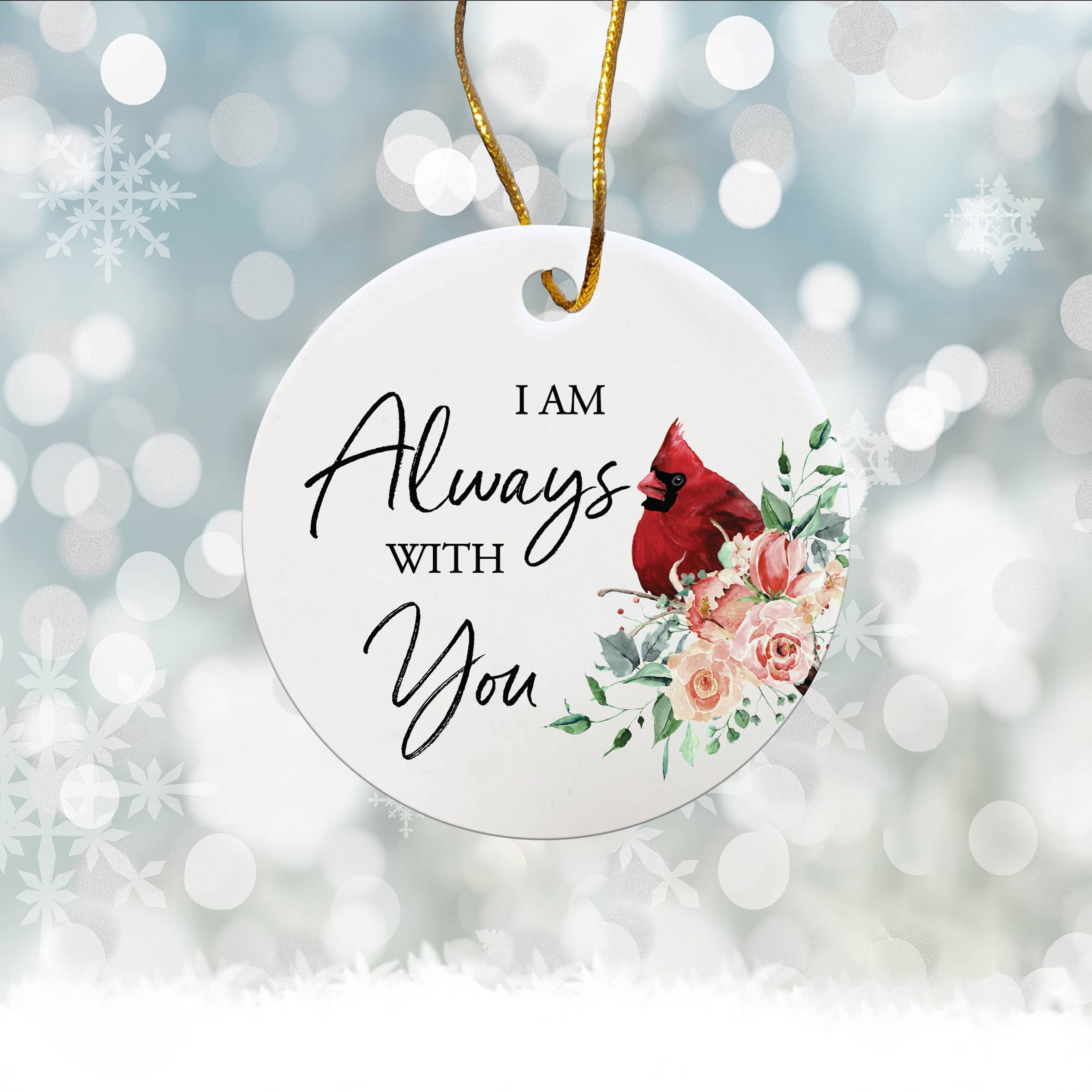 LifeSong Milestones - Wholesale Ornament - Cardinal I Am Always With You Ornament for Christmas Decor5
