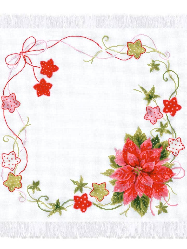 Cross Stitch Kit From Riolis 1752 Christmas Tablecloth for wholesale by RIOLIS