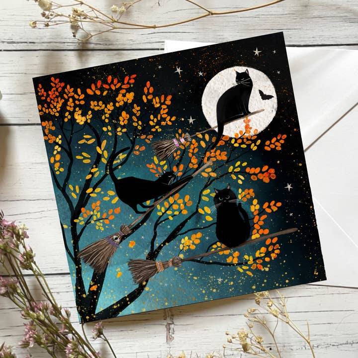 Halloween cats for wholesale by Glitter and Earth