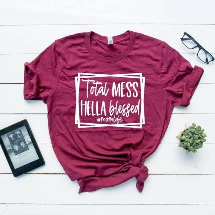 Total Mess Hella bendecido para venta al por mayor de Game Day Apparel