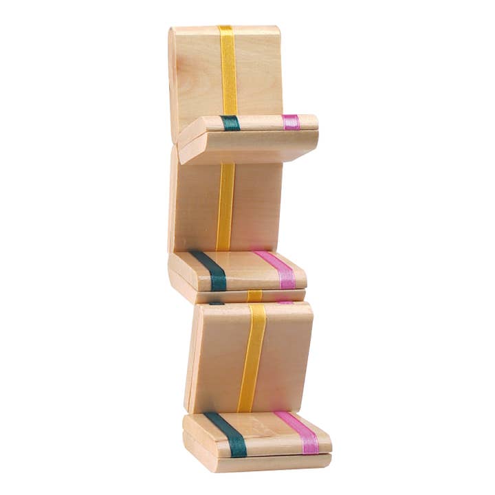 Toysmith - Wholesale Puzzle - Kids - Neato! Classics Jacob's Ladder Retro Wooden Puzzle- Retro