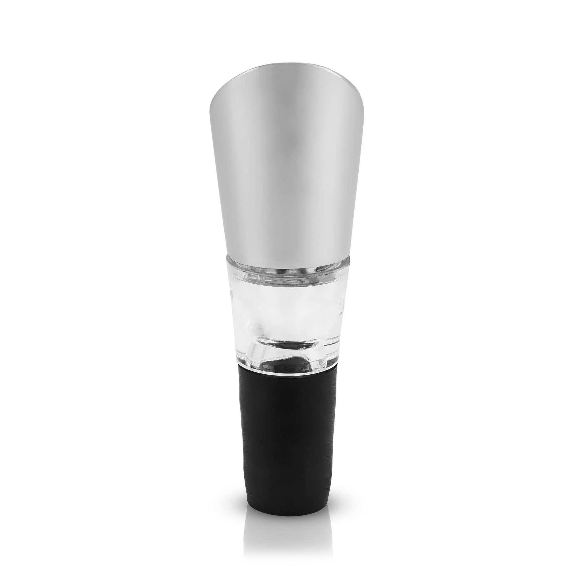 Viski - Wholesale Wine Aerator - Harrison Polished Stainless Steel Aerating Pour Spout2